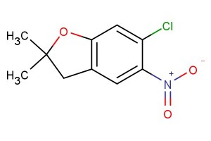 6-chloro-2,2-dimethyl-5-nitro-2,3-dihydrobenzofuran