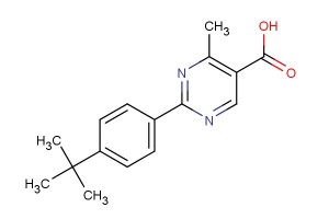 2-(4-(tert-butyl)phenyl)-4-methylpyrimidine-5-carboxylic acid