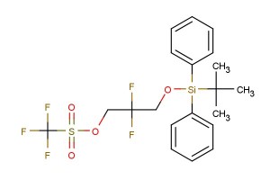 3-((tert-butyldiphenylsilyl)oxy)-2,2-difluoropropyl trifluoromethanesulfonate