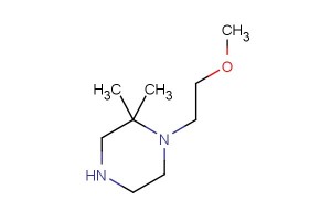 1-(2-methoxyethyl)-2,2-dimethylpiperazine