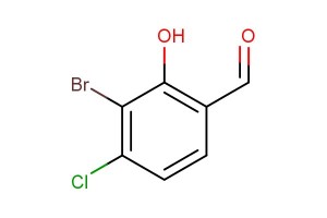 3-bromo-4-chloro-2-hydroxybenzaldehyde