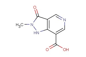 2-methyl-3-oxo-2,3-dihydro-1H-pyrazolo[4,3-c]pyridine-7-carboxylic acid