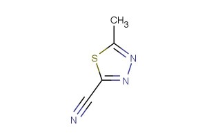 5-methyl-1,3,4-thiadiazole-2-carbonitrile