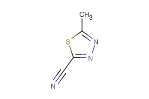 5-methyl-1,3,4-thiadiazole-2-carbonitrile