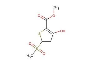 methyl 3-hydroxy-5-(methylsulfonyl)thiophene-2-carboxylate