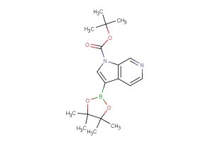 tert-butyl 3-(4,4,5,5-tetramethyl-1,3,2-dioxaborolan-2-yl)-1H-pyrrolo[2,3-c]pyridine-1-carboxylate