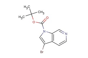 tert-butyl 3-bromo-1H-pyrrolo[2,3-c]pyridine-1-carboxylate
