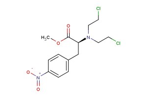 (S)-methyl 2-(bis(2-chloroethyl)amino)-3-(4-nitrophenyl)propanoate