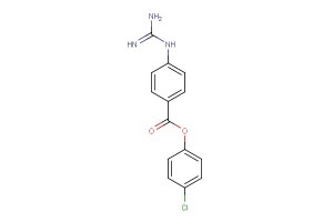 4-chlorophenyl 4-guanidinobenzoate