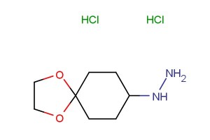 (1,4-dioxaspiro[4.5]decan-8-yl)hydrazine dihydrochloride