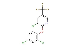 3-chloro-2-(2,4-dichlorophenoxy)-5-(trifluoromethyl)pyridine
