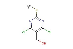 (4,6-dichloro-2-(methylthio)pyrimidin-5-yl)methanol
