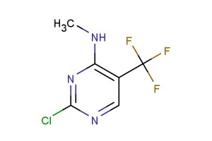 2-chloro-N-methyl-5-(trifluoromethyl)pyrimidin-4-amine