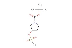 tert-butyl 3-((methylsulfonyl)oxy)pyrrolidine-1-carboxylate