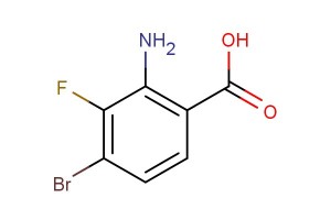 2-amino-4-bromo-3-fluorobenzoic acid