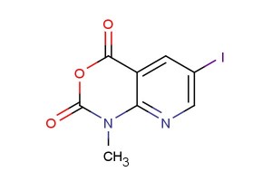 6-iodo-1-methyl-1H-pyrido[2,3-d][1,3]oxazine-2,4-dione
