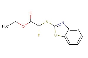 ethyl 2-(benzo[d]thiazol-2-ylthio)-2-fluoroacetate