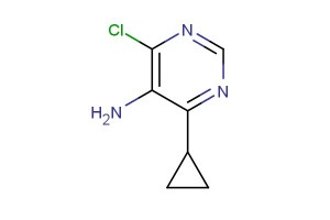 4-chloro-6-cyclopropylpyrimidin-5-amine