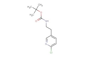 tert-butyl 2-(6-chloropyridin-3-yl)ethylcarbamate