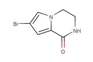 7-bromo-3,4-dihydropyrrolo[1,2-a]pyrazin-1(2H)-one