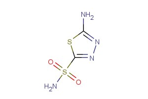 5-amino-1,3,4-thiadiazole-2-sulfonamide