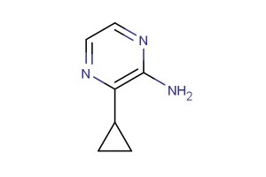3-cyclopropylpyrazin-2-amine