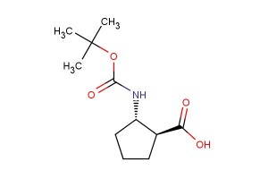 (1S,2S)-2-((tert-butoxycarbonyl)amino)cyclopentane-1-carboxylic acid