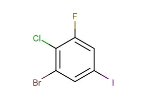 1-bromo-2-chloro-3-fluoro-5-iodobenzene
