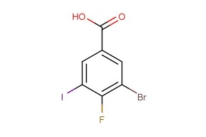 3-bromo-4-fluoro-5-iodobenzoic acid