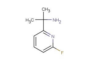 2-(6-fluoropyridin-2-yl)propan-2-amine