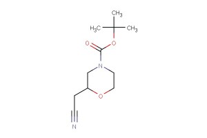 tert-butyl 2-(cyanomethyl)morpholine-4-carboxylate