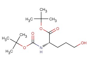 (S)-tert-butyl 2-((tert-butoxycarbonyl)amino)-5-hydroxypentanoate