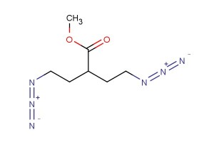 methyl 4-azido-2-(2-azidoethyl)butanoate