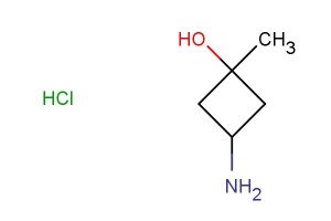 cis-3-amino-1-methylcyclobutan-1-ol hydrochloride