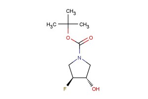 (3R,4S)-tert-butyl 3-fluoro-4-hydroxypyrrolidine-1-carboxylate