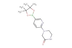 4-(5-(4,4,5,5-tetramethyl-1,3,2-dioxaborolan-2-yl)pyridin-2-yl)piperazin-2-one