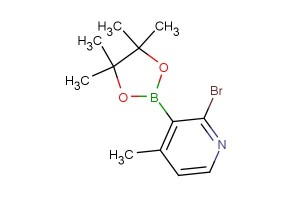 2-bromo-4-methyl-3-(4,4,5,5-tetramethyl-1,3,2-dioxaborolan-2-yl)pyridine