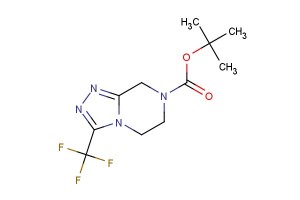 tert-butyl 3-(trifluoromethyl)-5,6-dihydro-[1,2,4]triazolo[4,3-a]pyrazine-7(8H)-carboxylate