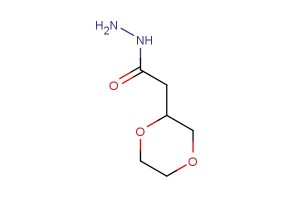 2-(1,4-dioxan-2-yl)acetohydrazide