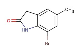 7-bromo-5-methylindolin-2-one