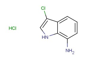 3-chloro-1H-indol-7-amine hydrochloride