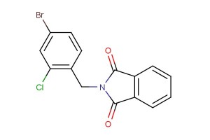 2-(4-bromo-2-chlorobenzyl)isoindoline-1,3-dione