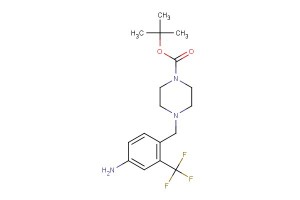tert-butyl 4-(4-amino-2-(trifluoromethyl)benzyl)piperazine-1-carboxylate
