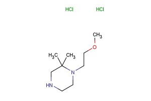 1-(2-methoxyethyl)-2,2-dimethylpiperazine dihydrochloride