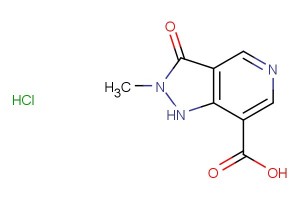 2-methyl-3-oxo-2,3-dihydro-1H-pyrazolo[4,3-c]pyridine-7-carboxylic acid hydrochloride