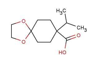 8-isopropyl-1,4-dioxaspiro[4.5]decane-8-carboxylic acid
