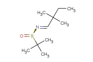 (R,E)-N-(2,2-dimethylbutylidene)-2-methylpropane-2-sulfinamide