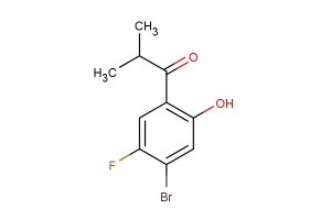 1-(4-bromo-5-fluoro-2-hydroxyphenyl)-2-methylpropan-1-one