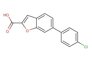 6-(4-chlorophenyl)benzofuran-2-carboxylic acid