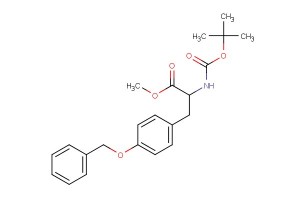 methyl 3-(4-(benzyloxy)phenyl)-2-((tert-butoxycarbonyl)amino)propanoate